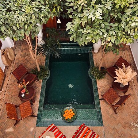 Riad Prive Sadaka Bassin Rooftop Marrakesch Exterior foto