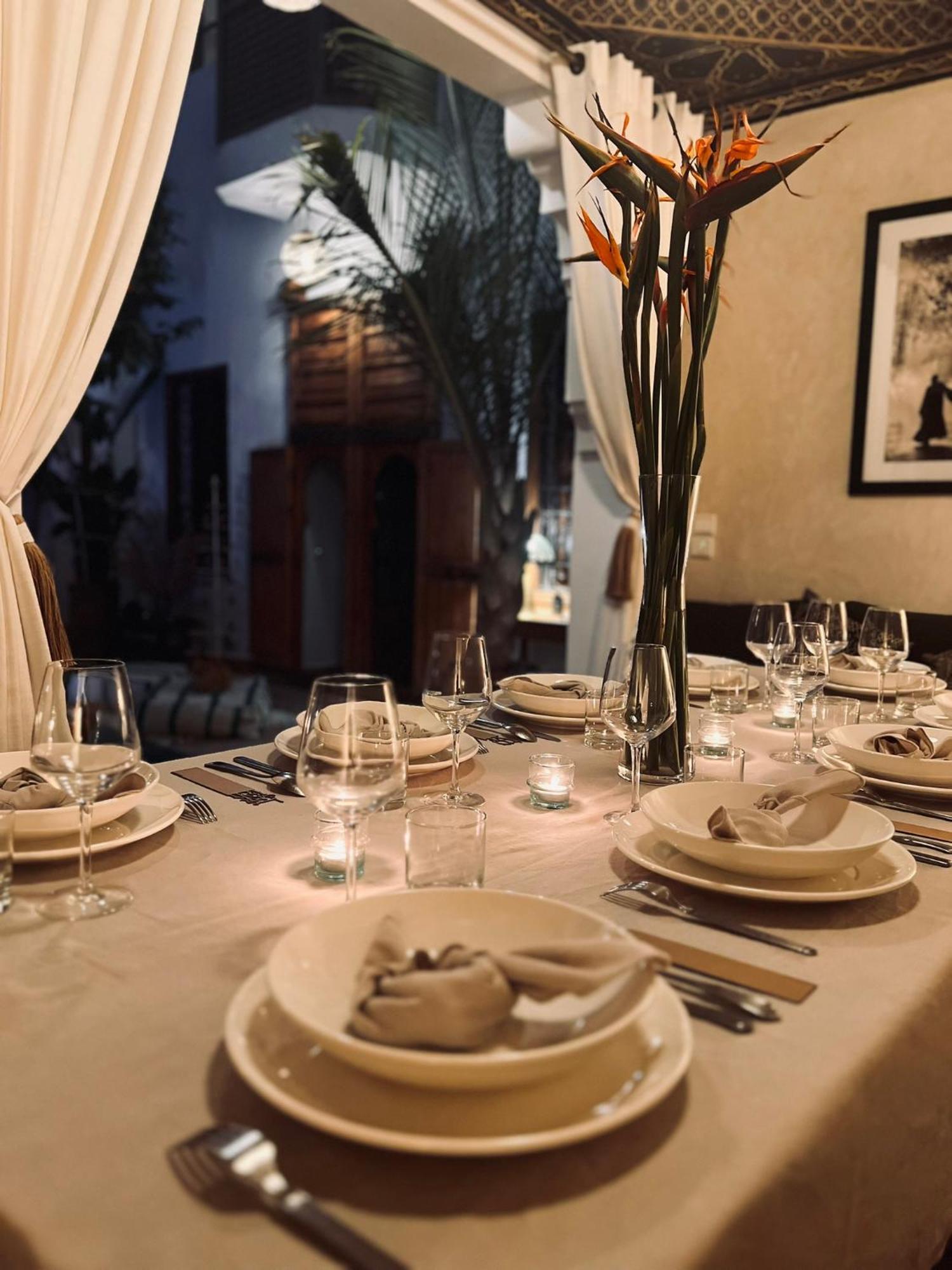 Riad Prive Sadaka Bassin Rooftop Marrakesch Exterior foto