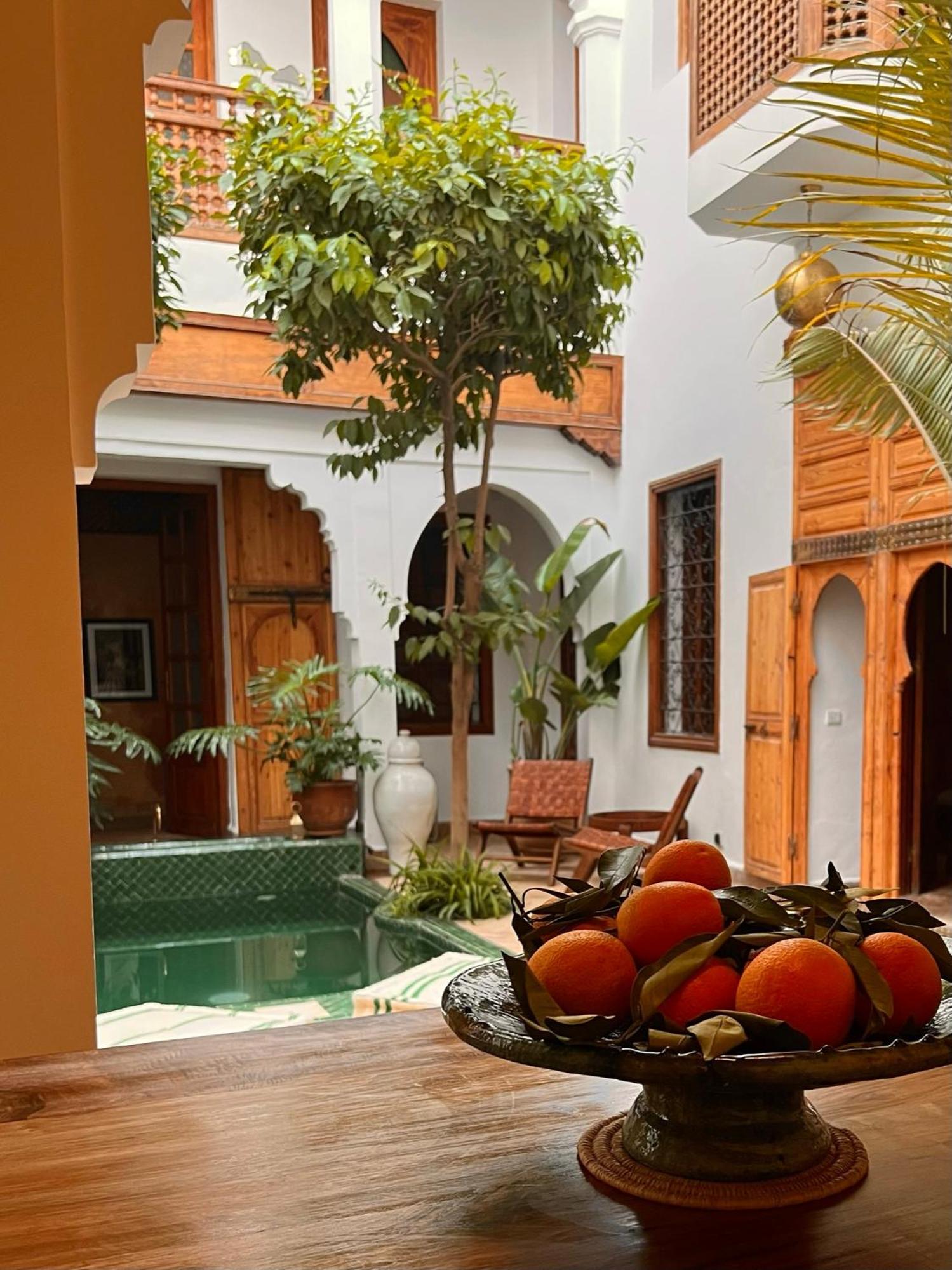 Riad Prive Sadaka Bassin Rooftop Marrakesch Exterior foto