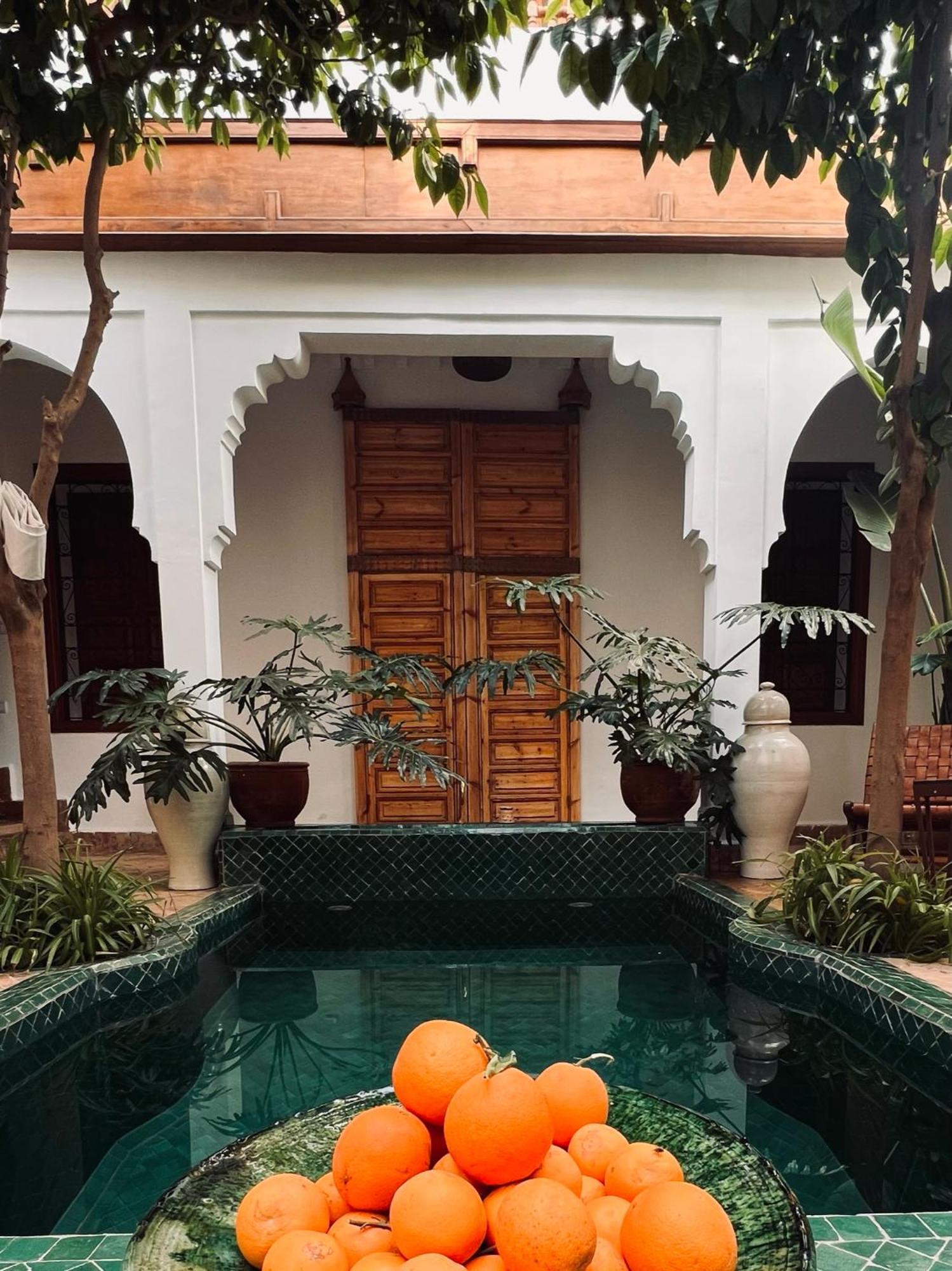Riad Prive Sadaka Bassin Rooftop Marrakesch Exterior foto