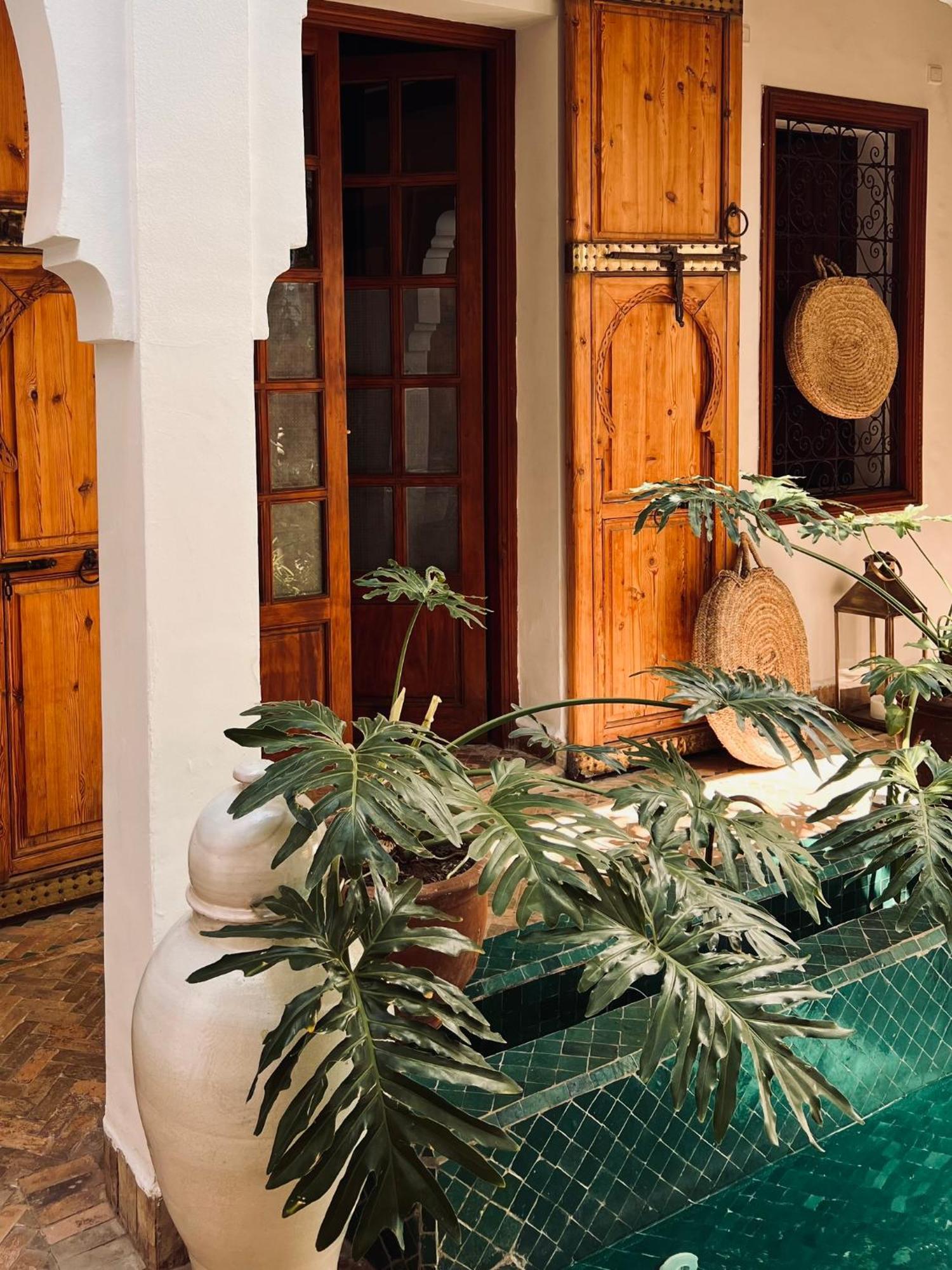 Riad Prive Sadaka Bassin Rooftop Marrakesch Exterior foto
