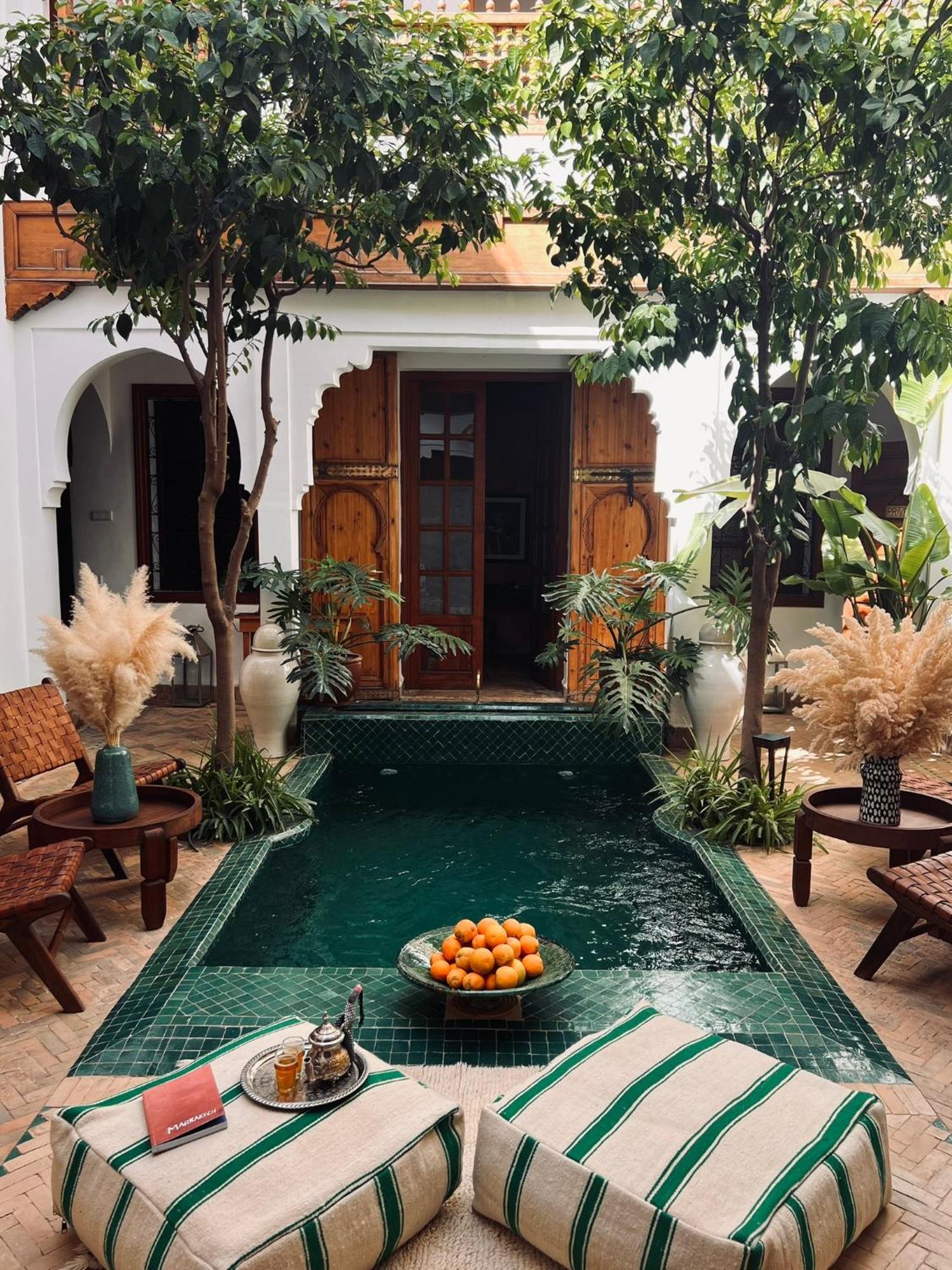 Riad Prive Sadaka Bassin Rooftop Marrakesch Exterior foto