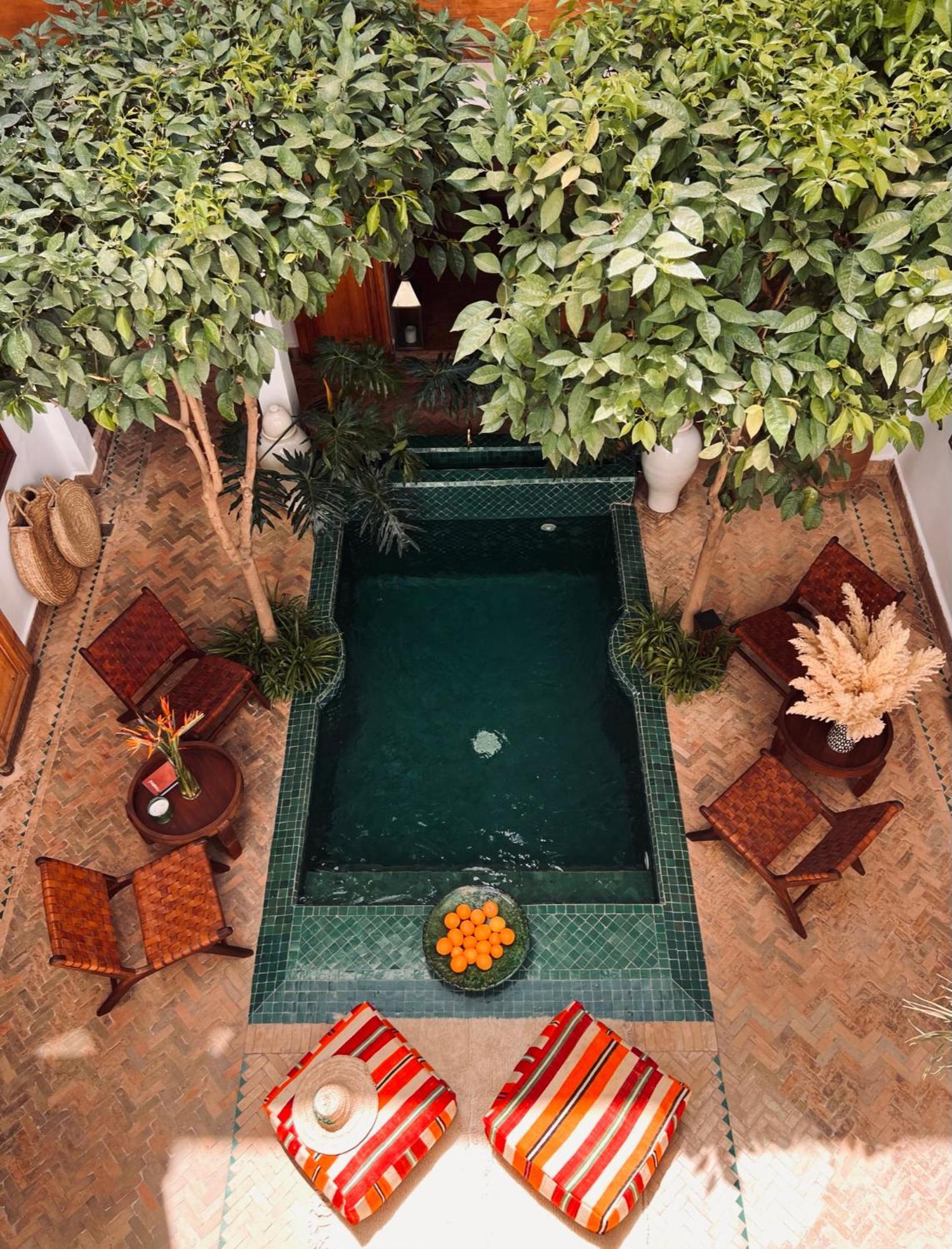 Riad Prive Sadaka Bassin Rooftop Marrakesch Exterior foto