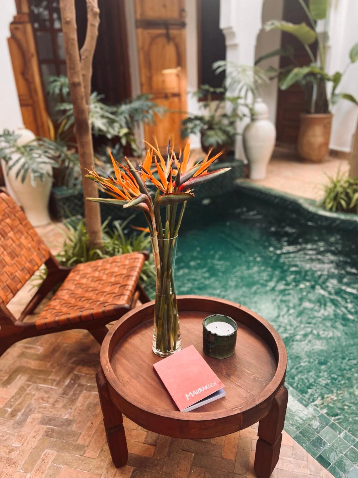 Riad Prive Sadaka Bassin Rooftop Marrakesch Exterior foto